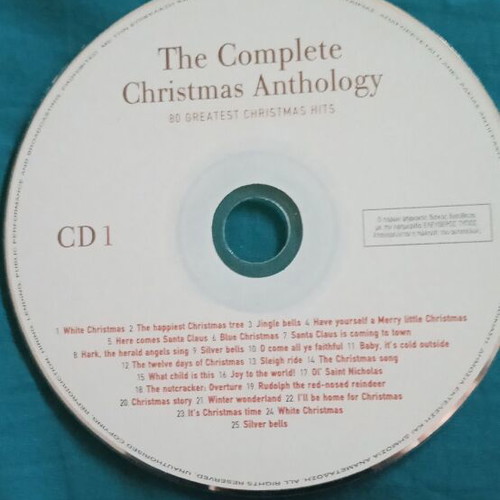 Christmas songs new, 3 CDs, 80 songs