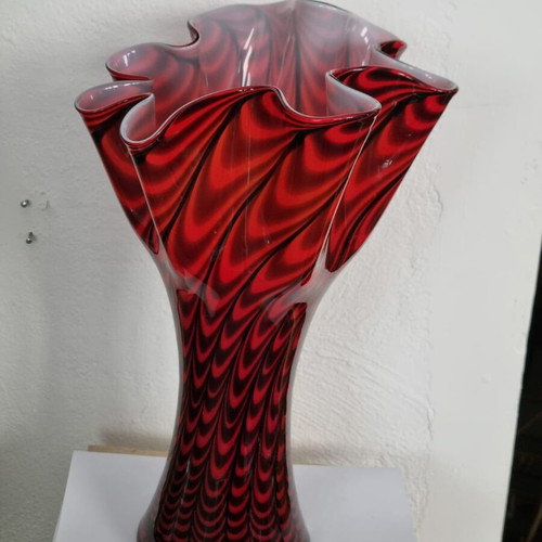 Βάζο Murano Style Glass Leopard μεταχειρισμένο