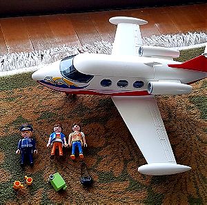 Playmobil 6081 αεροπλάνο με τουρίστες