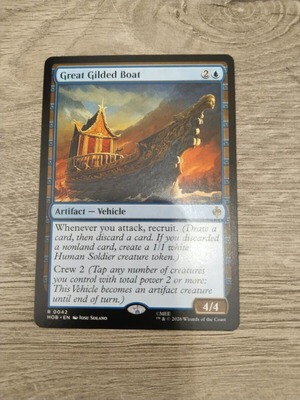 Magic the Gathering Great Gilded Boat card