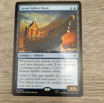 Magic the Gathering Great Gilded Boat card