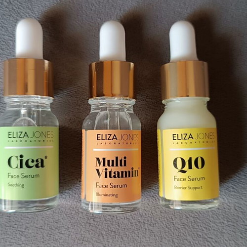 Eliza Jones 3 face serums Cica, Q10, MultiVitamin new, 3x10ml
