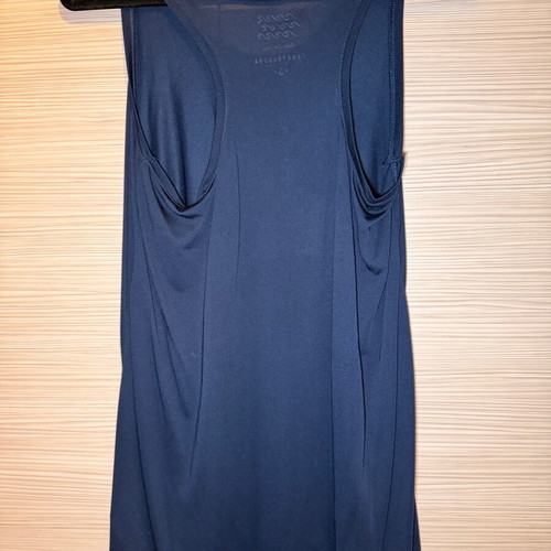 Funky Buddha sleeveless long top like new, blue