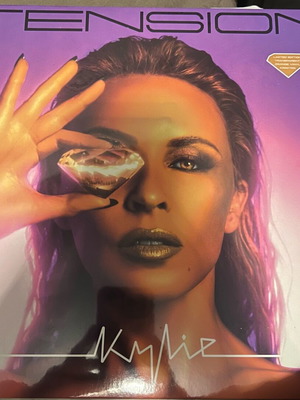 Kylie Minogue Tension Limited Edition Orange Transparent Vinyl new