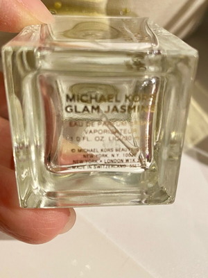 Michael Kors Glam Jasmine cologne bottle used 30ml