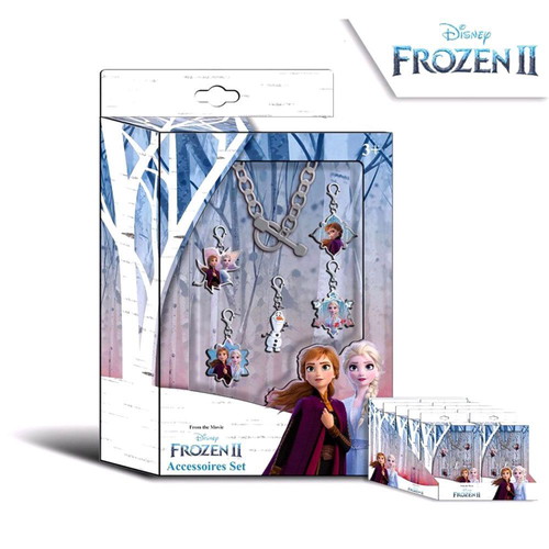 Disney Frozen bracelet set with 5 charms new, multicolor