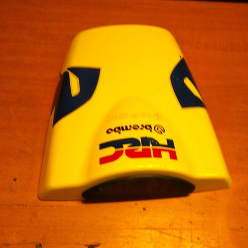 Honda CBR 600RR genuine solo seat cover like new, gold-yellow pearl