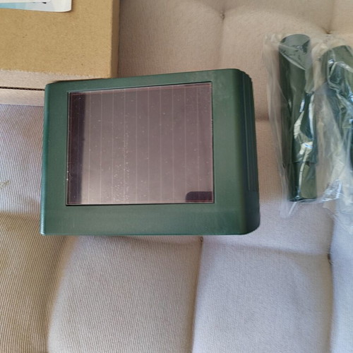 Timeless Tools HOP1000845-1 Solar Ultrasonic Animal Repeller new