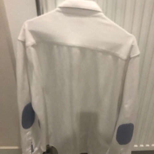 Massimo Dutti button shirt like new, slim fit, white, size XL