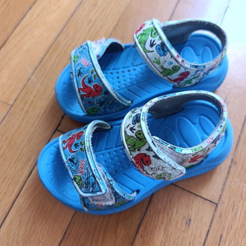Boys' sandals used, size 24, blue