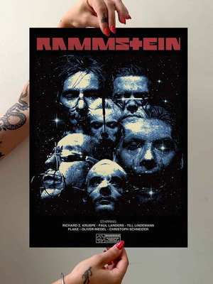 Rammstein A3 poster new, 41x29 cm