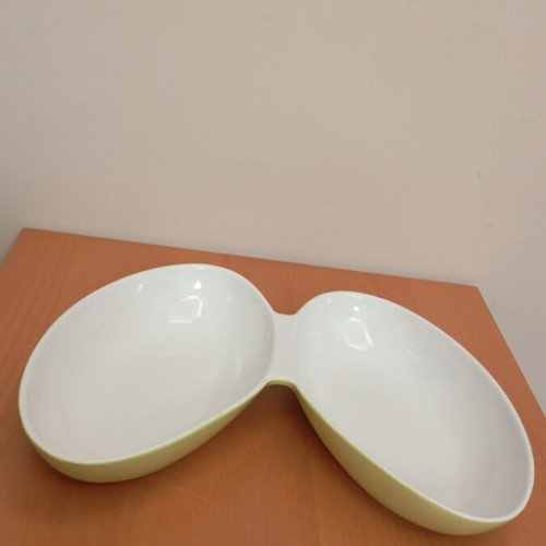 Porcelain double ordeviera two-section