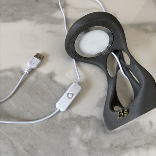 Space USB LED lamp with high brightness and organic design