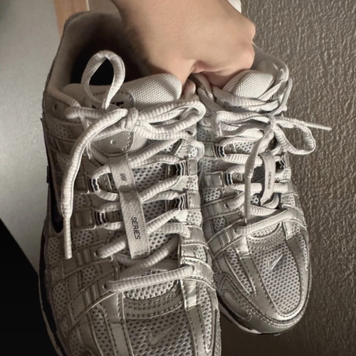 Nike P6000 women's silver sneakers size 37.5