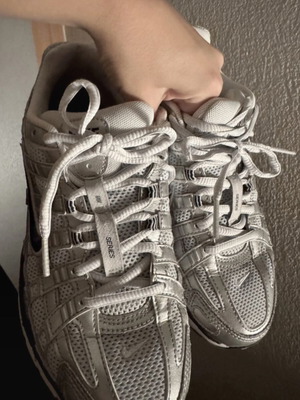 Nike P6000 women's silver sneakers size 37.5
