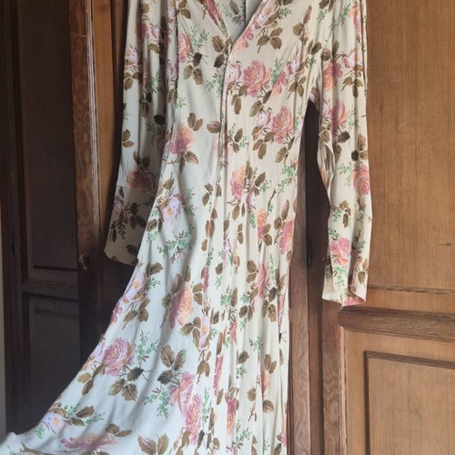 Emprime long dress used with side slit, size S