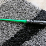 3D Printed Star Wars Lightsaber with Collapsible Blade like new