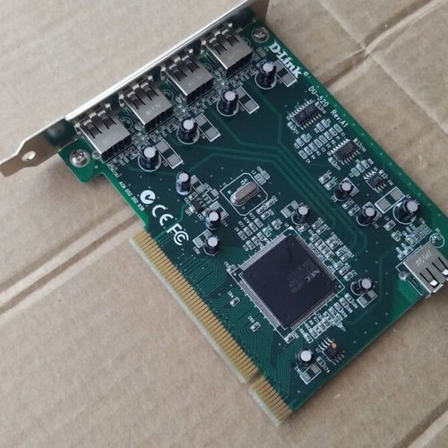 D-Link DU-520 PCI 5-Port Hi-Speed USB 2.0 Desktop Adapter like new