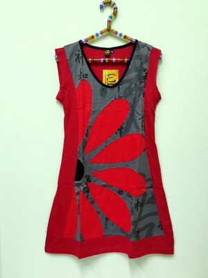 Womens sleeveless dress new, size M, 100% cotton, WD