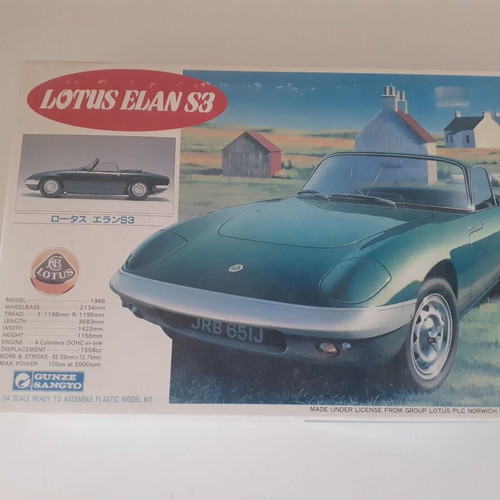 Lotus Elan S3 1994 model kit 1/24 new