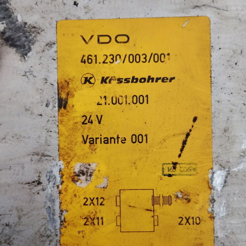 VDO 461.230/003/001 control unit for Setra S315GT bus