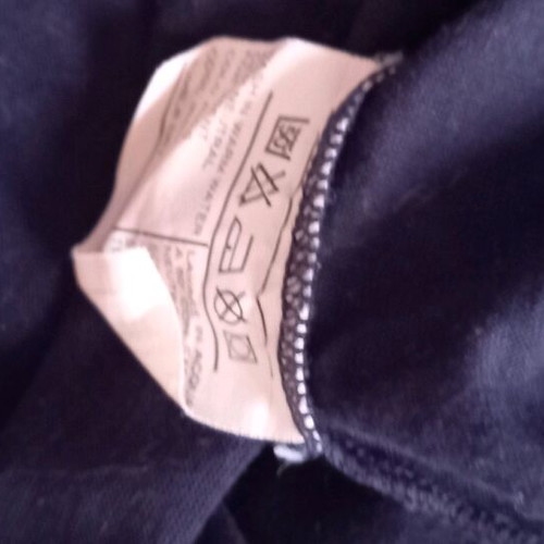T-shirt Salvadore Ferragamo women's like new, navy blue, loose fit