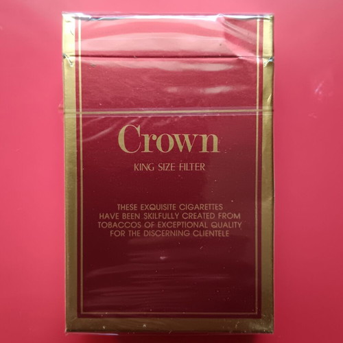 Crown sealed collectible cigarette pack new
