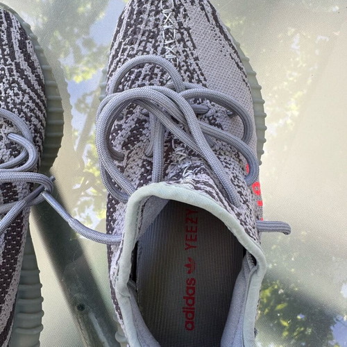 Yeezy SPLY-350 Adidas casual shoes like new, size 38.5, grey