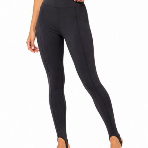 Celestino black leggings M/L with stirrups
