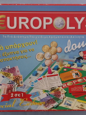 Europolys Διπλό επιτραπέζιο παιχνίδι μεταχειρισμένο