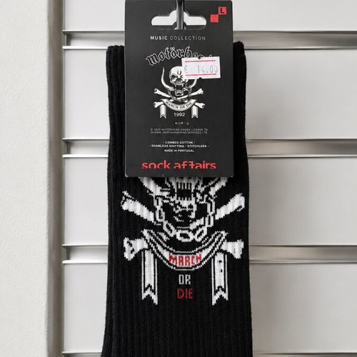 Motörhead socks, Sock Affairs, cotton, seamless
