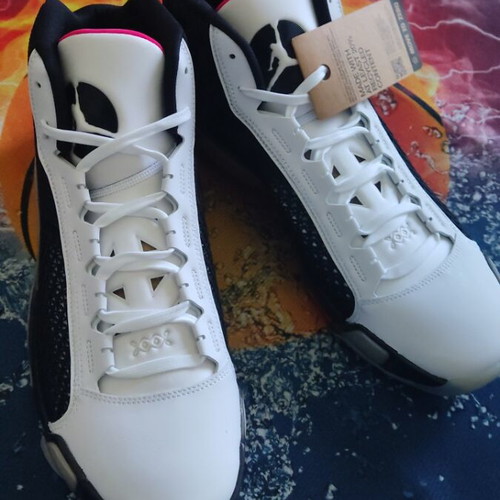 Air Jordan 38 Athletic Shoes Size 50.5 New with Socks Gift