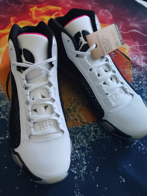 Air Jordan 38 Athletic Shoes Size 50.5 New with Socks Gift