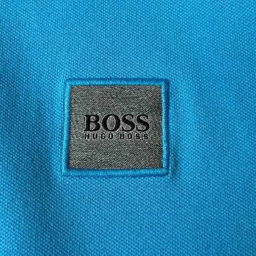 Boss Passenger Polo Shirt Bright Blue Slim XL like new