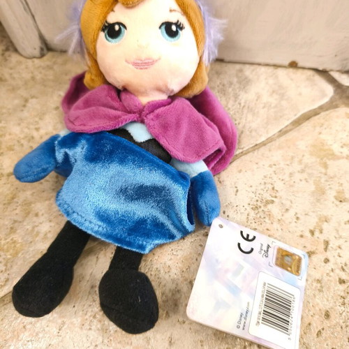 Anna plush new with original Disney certification, 20cm