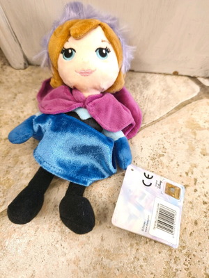 Anna plush new with original Disney certification, 20cm