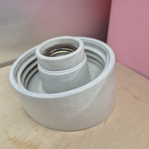 Vintage porcelain wall or ceiling light replacement part used