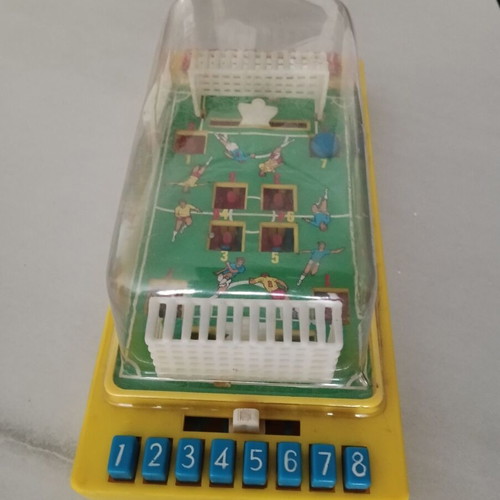 Vintage football toy 1980s, fully functional