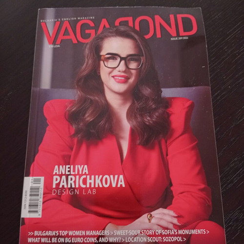 Vagabond magazine No 209 2024 new, English and Bulgarian
