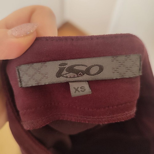 Mini skirt with front buttons Iso used, size XS