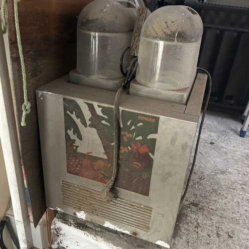 Professional Granita Machine used, heavy and good brand
