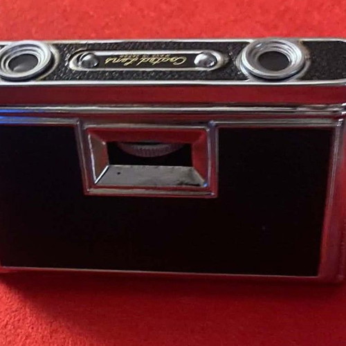Crystar vintage folding opera glasses