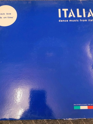 Black Box Record vinyl used, dance music from Italy