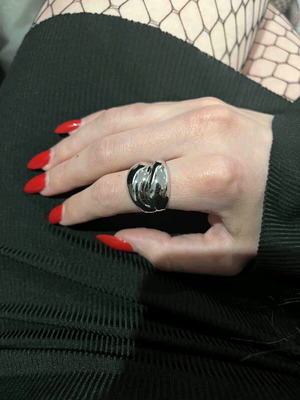 Silver ring like new