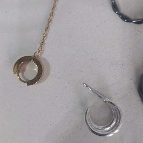 Earring collection like new, Gothic, Minimal, Hoop styles