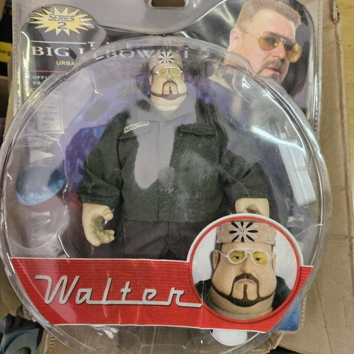 The Big Lebowski Walter Urban Achiever action figure 2008 series 2 new sealed