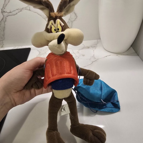 Willy Coyote Warner Bros λούτρινο παιχνίδι