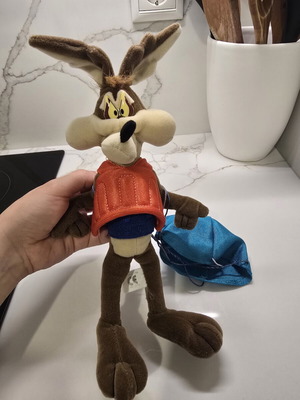 Willy Coyote Warner Bros λούτρινο παιχνίδι