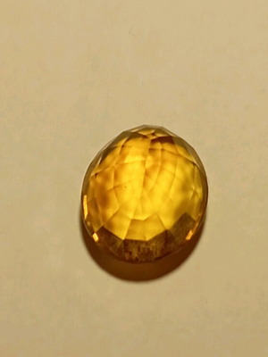 Citrine 11.5 carats new, ideal for jewelry