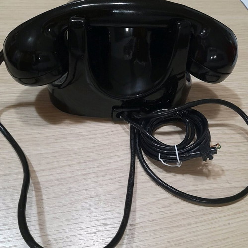 Antique telephone 1960 bakelite like new